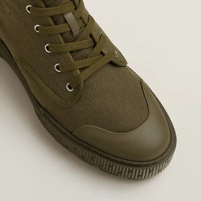 HERMES Itineraire Green ankle boots