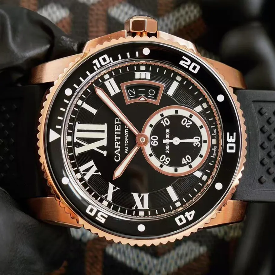 Cartier-CALIBRE DE CARTIER-ref.W7100052-42mmX11mm