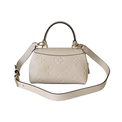 Louis Vuitton Madeleine Creme Beige/Khaki White/Black With Gold Hardware