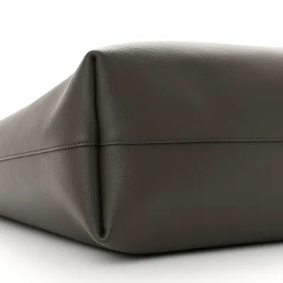 Saint Laurent Large Shopping Tote Pebble Calfskin Leather