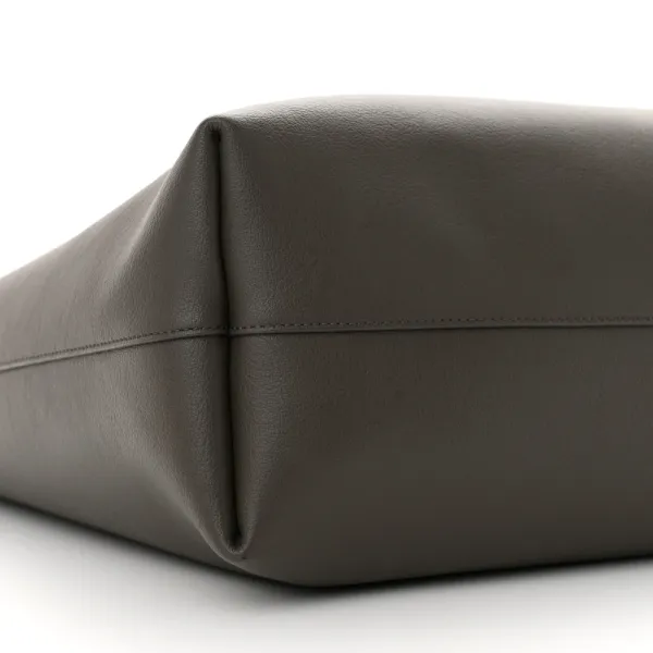 Saint Laurent Large Shopping Tote Pebble Calfskin Leather - Image 5