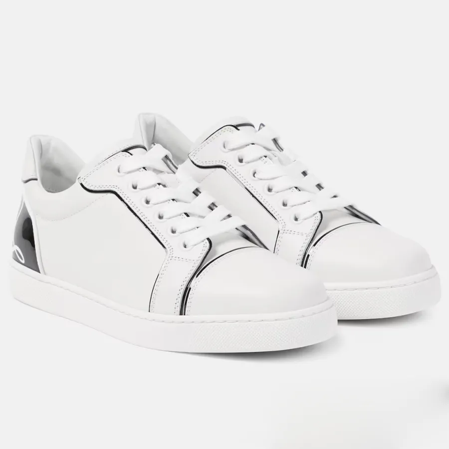Christian Louboutin White leather sneakers