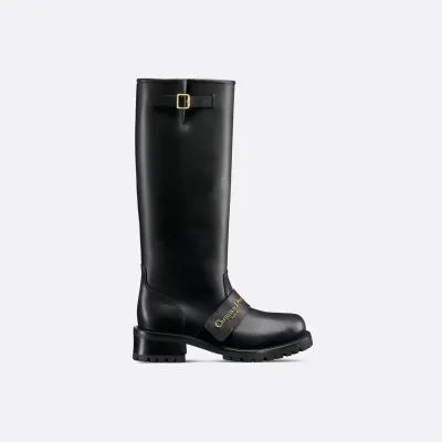 Dior black long boots