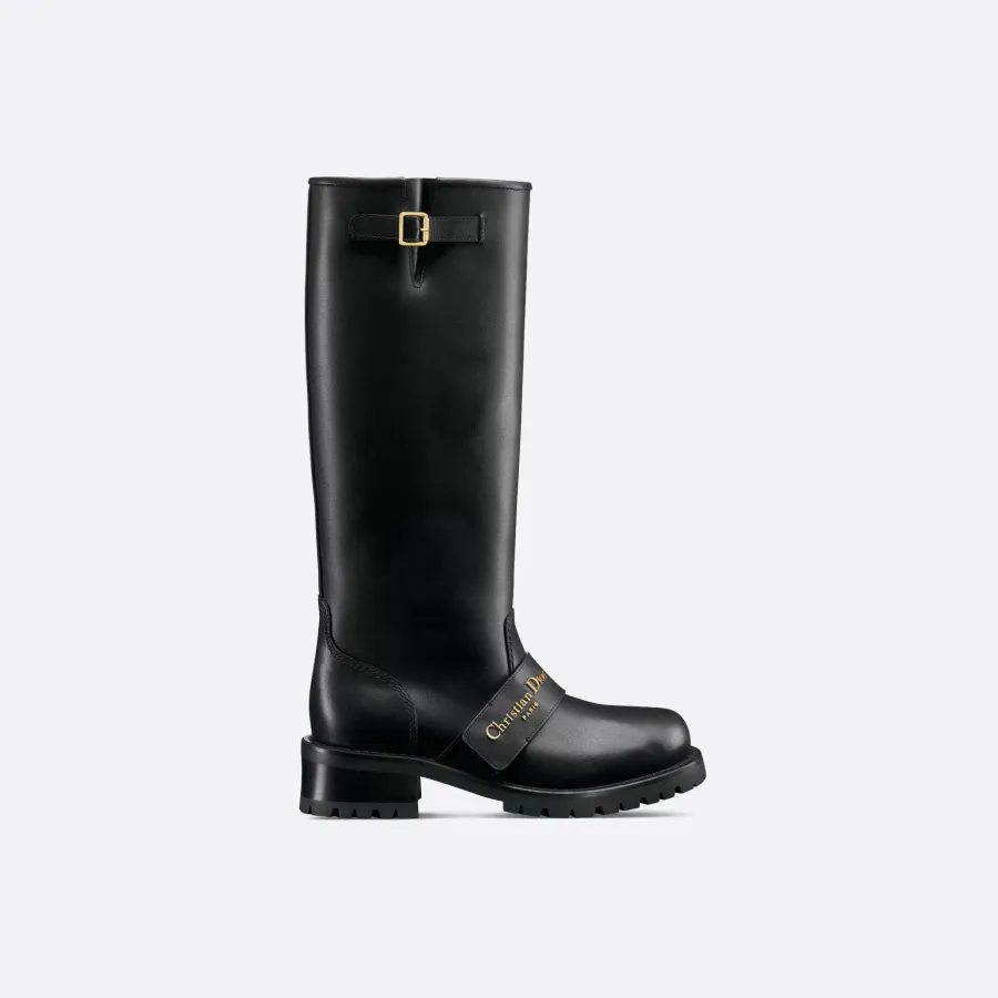 Dior black long boots