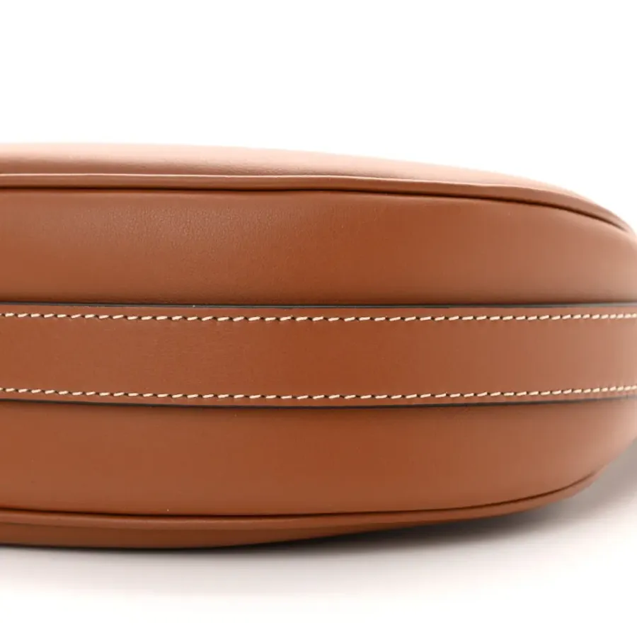 Celine Medium Strap Ava Shoulder Bag Tan Smooth Calfskin Leather Gold Hardware