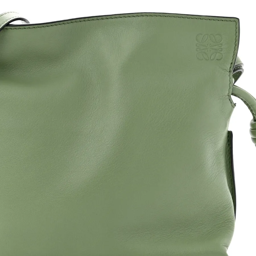 Loewe Flamenco Knot Bag Mini Avocado Calfskin Leather