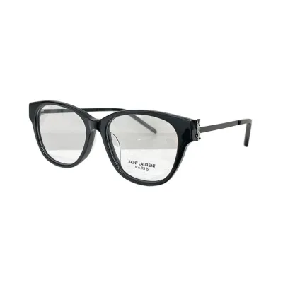 Saint Laurent Wayfarer glasses black color transparent lens Size 54口17-146
