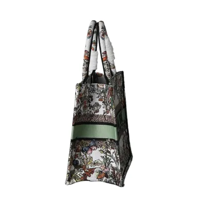 Dior Medium Dior Book Tote Ecru Multicolor 4 Saisons Automne Soleil