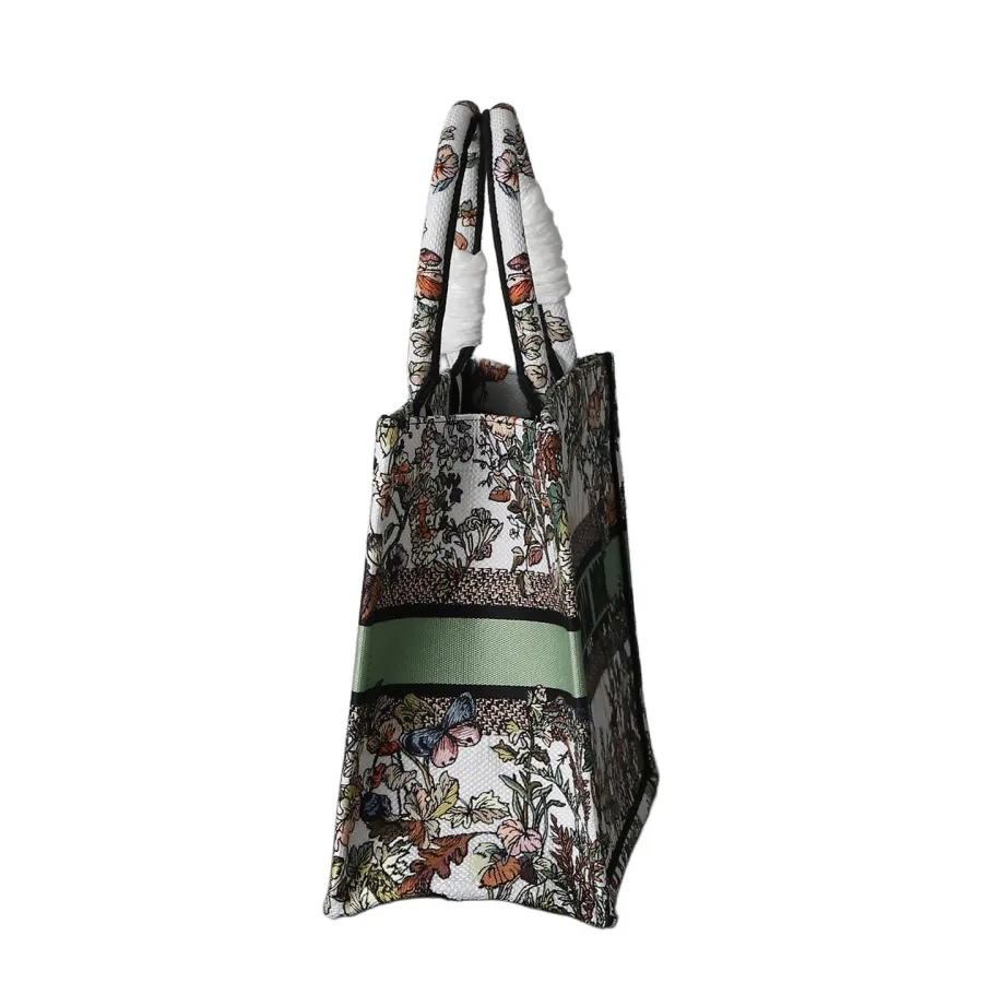 Dior Medium Dior Book Tote Ecru Multicolor 4 Saisons Automne Soleil