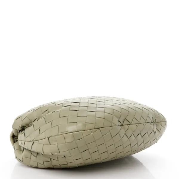 Bottega Veneta Maxi Teen Intrecciato Jodie Hobo Travertine Nappa Leather - Image 6