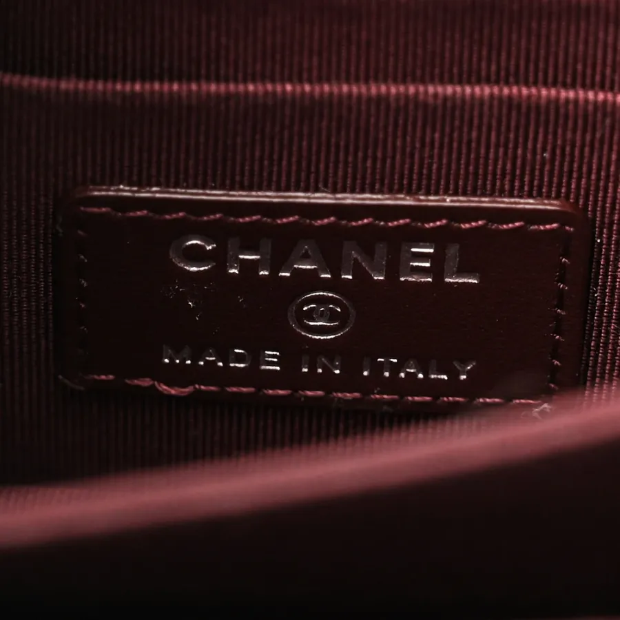 Chanel WOC Mini Black Quilted Caviar Leather