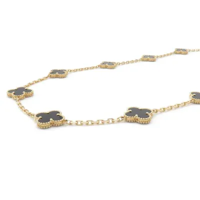 Van Cleef & Arpels Vintage Alhambra Long Necklace 20 motifs