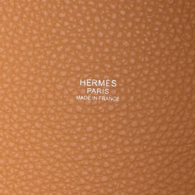 Hermès Picotin Lock 18 PM Natural/Sable Taurillon Clemence Leather Palladium Hardware