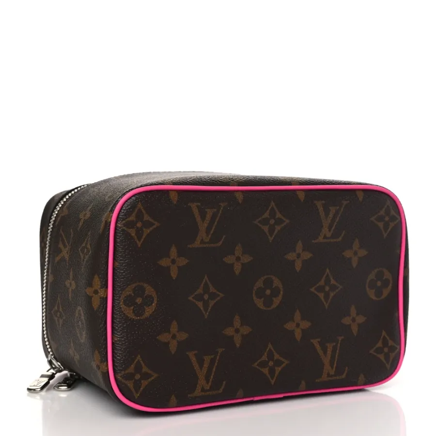 Louis Vuitton Nice BB Fuchsia Monogram Macassar Canvas
