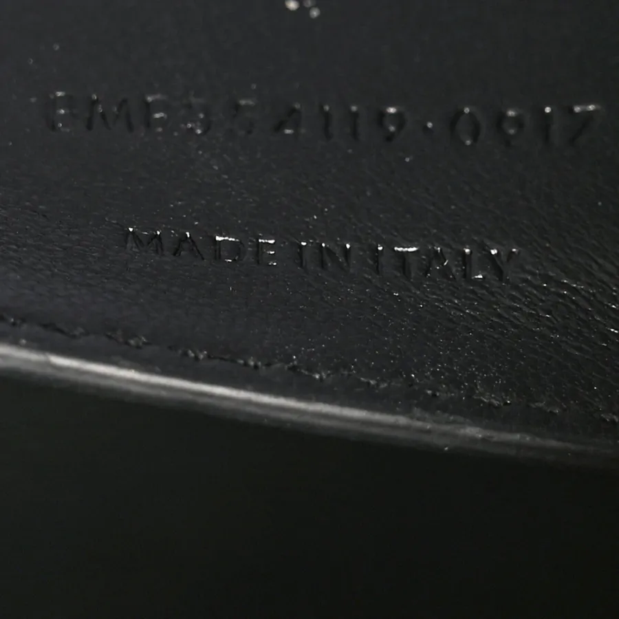 Saint Laurent Medium Kate Tassel Satchel Storm Embossed Classic Monogram Calfskin & Crocodile Leather Silver Hardware