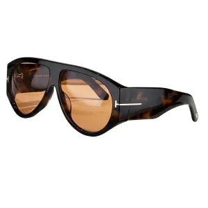 Tom Ford Pilot glasses leopard brown/black green/transparent black/black/blue black/gradient black/leopard sepia color Size 60-12-140