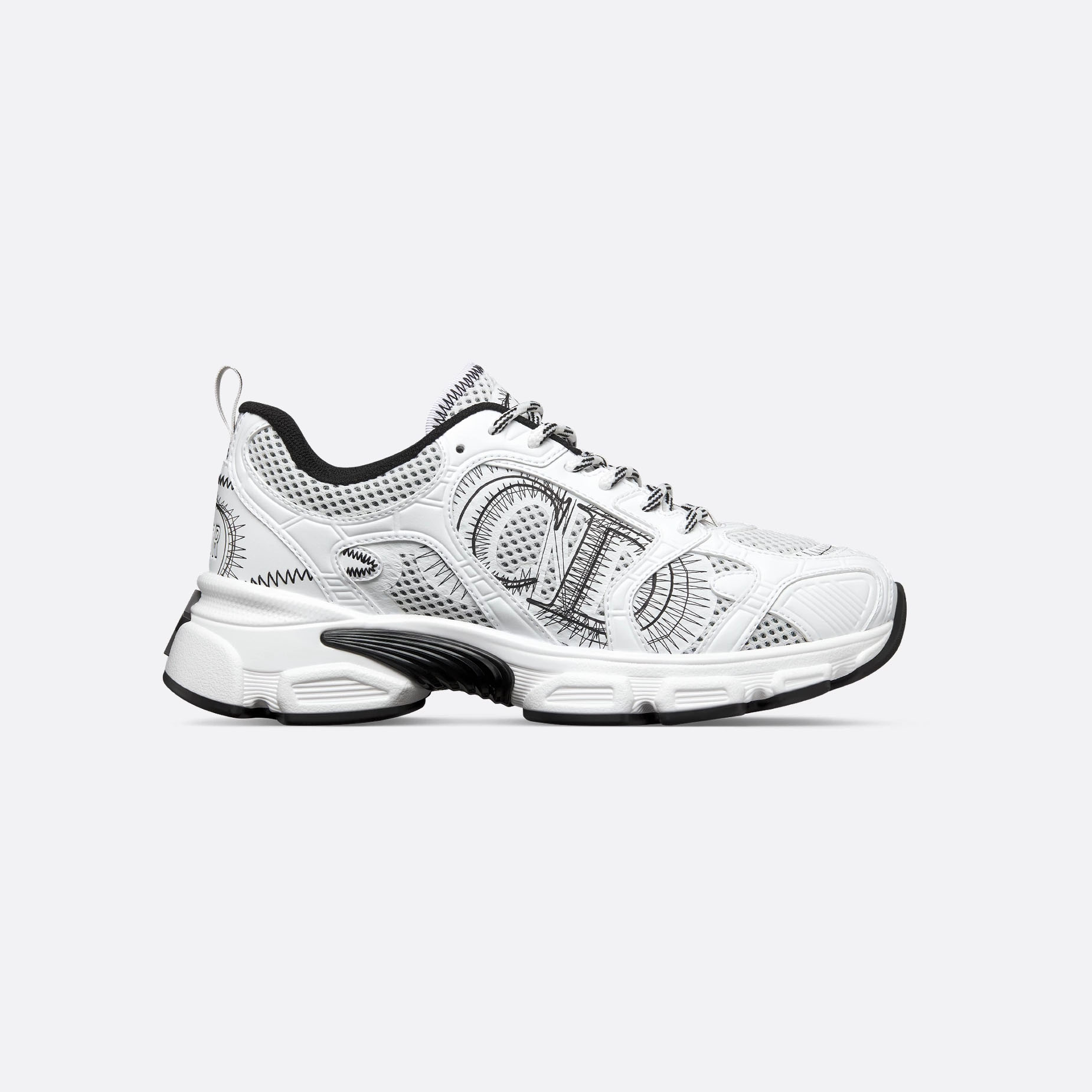 Dior Tênis preto e branco