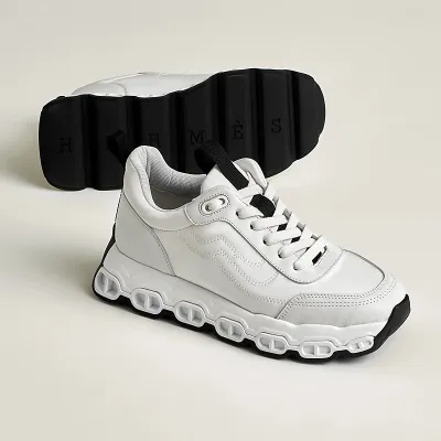HERMES lmpulse Sneakers White Sports Shoes