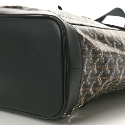 Goyard Alpin Backpack MM Black Goyardine Canvas