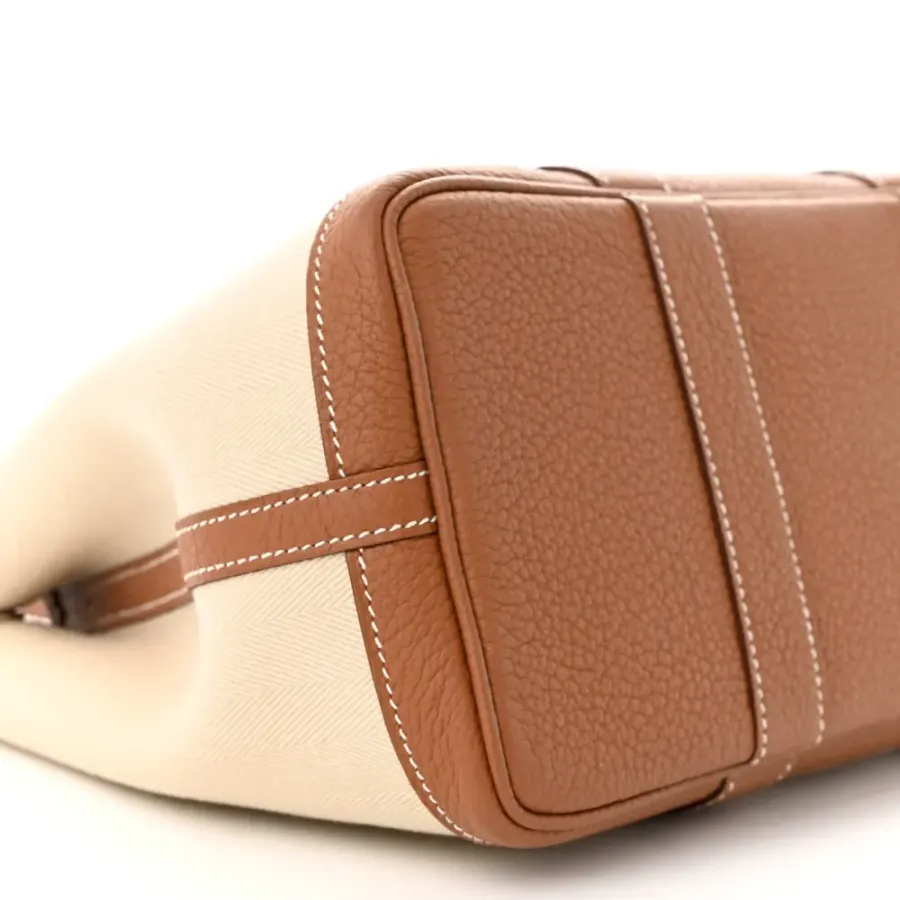 Hermès Garden Party 30 TPM Tote Brown Toile & Negonda Leather