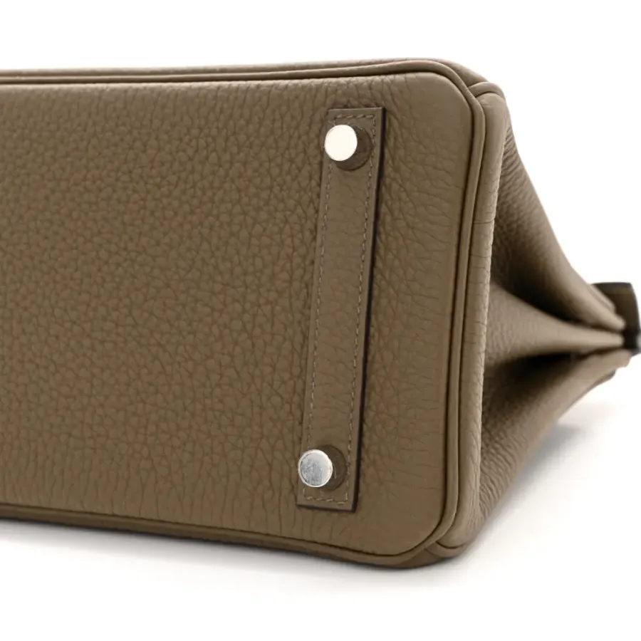 Hermès Birkin 25 Toundra Togo Leather Palladium Hardware