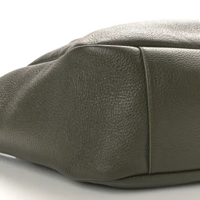 Saint Laurent Large Bea Tote Musk Grained Grained Deerskin Leather Aged Gold Hardware