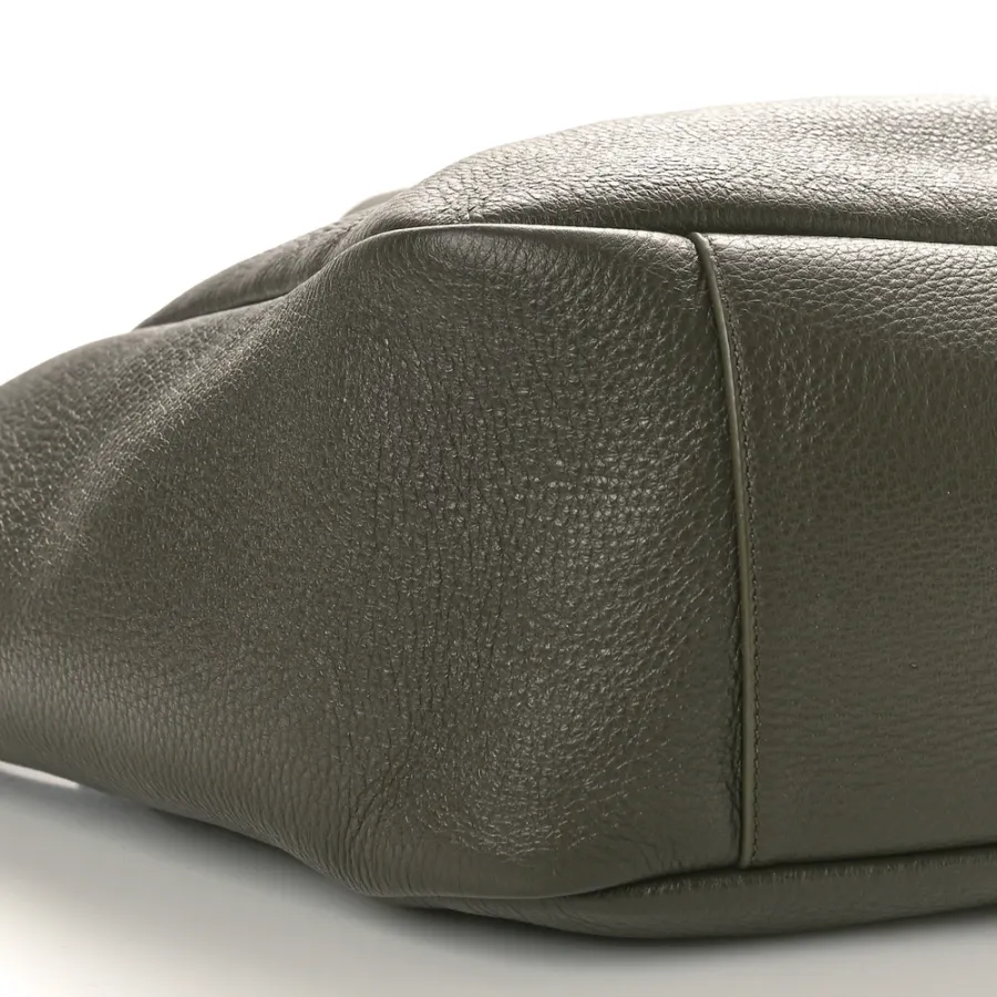 Saint Laurent Large Bea Tote Musk Grained Grained Deerskin Leather Aged Gold Hardware