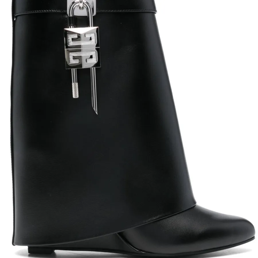 GIVENCHY Black high heel ankle boots (9cm)
