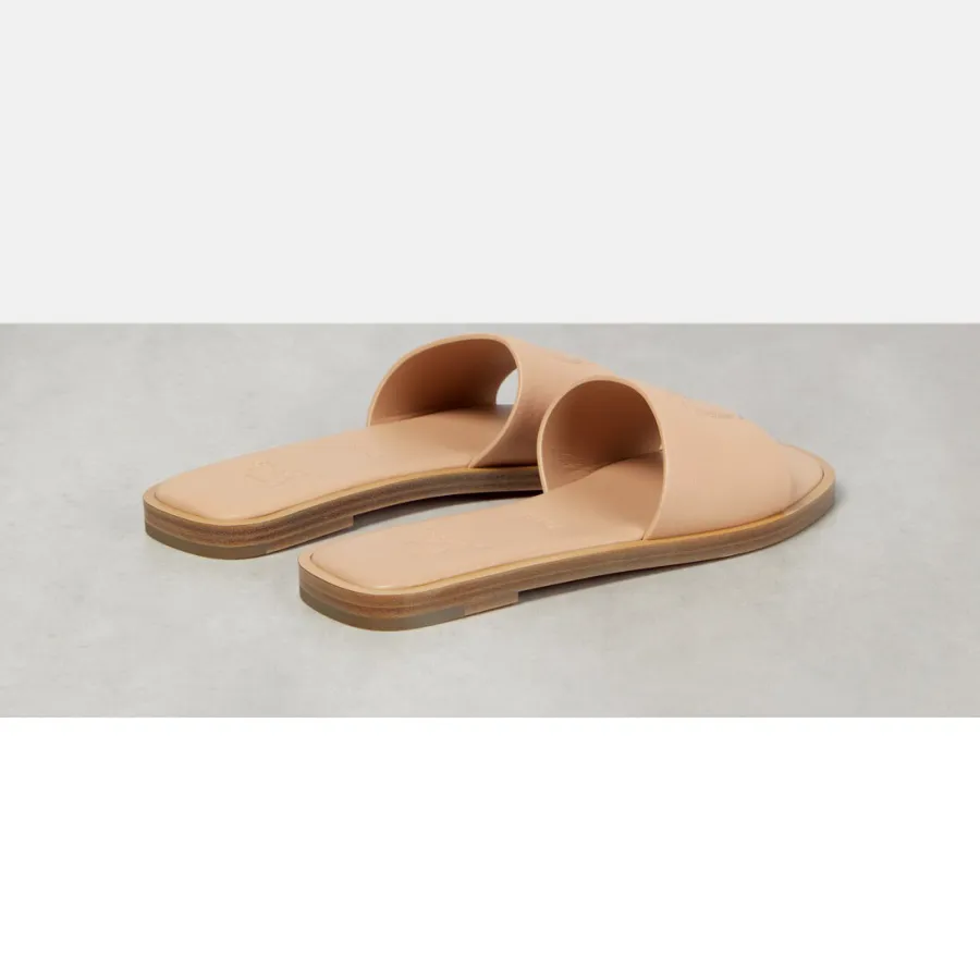 Christian Louboutin Nude flat slipper sandals