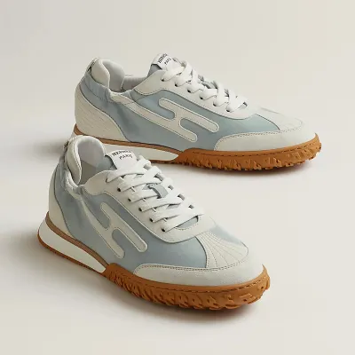 HERMES Jet Sneakers Blue Sports Shoes