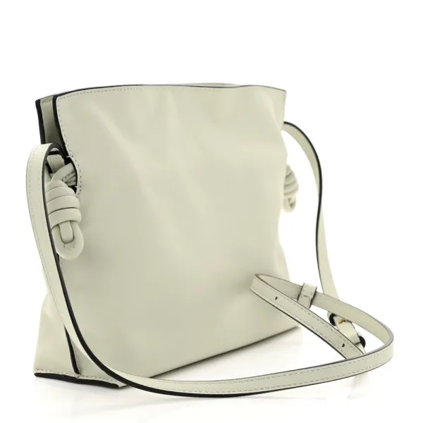 Loewe Flamenco Knot Bag Mini Light Celadon Calfskin Leather - Image 3
