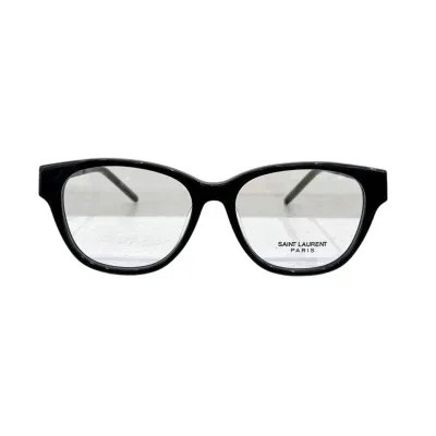Saint Laurent Wayfarer glasses black color transparent lens Size 54口17-146