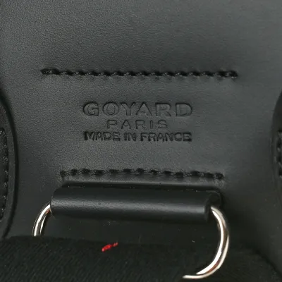 Goyard Alpin Backpack MM Black Goyardine Canvas