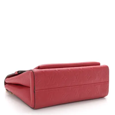 Louis Vuitton Vavin PM Scarlet Empreinte Leather Brass Hardware