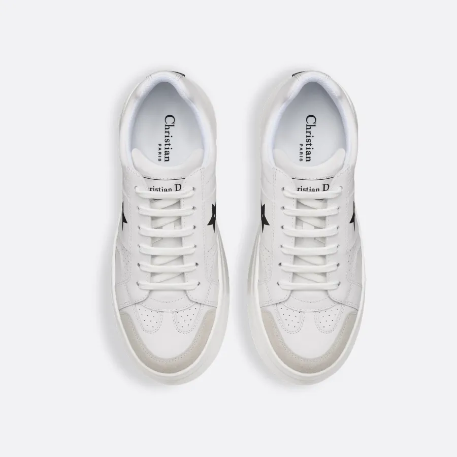 Dior White platform sneakers