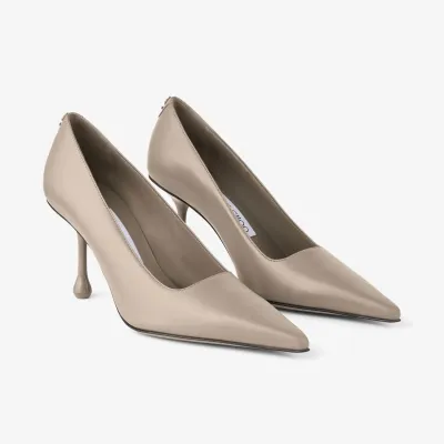 JIMMY CHOO Drab leather heels