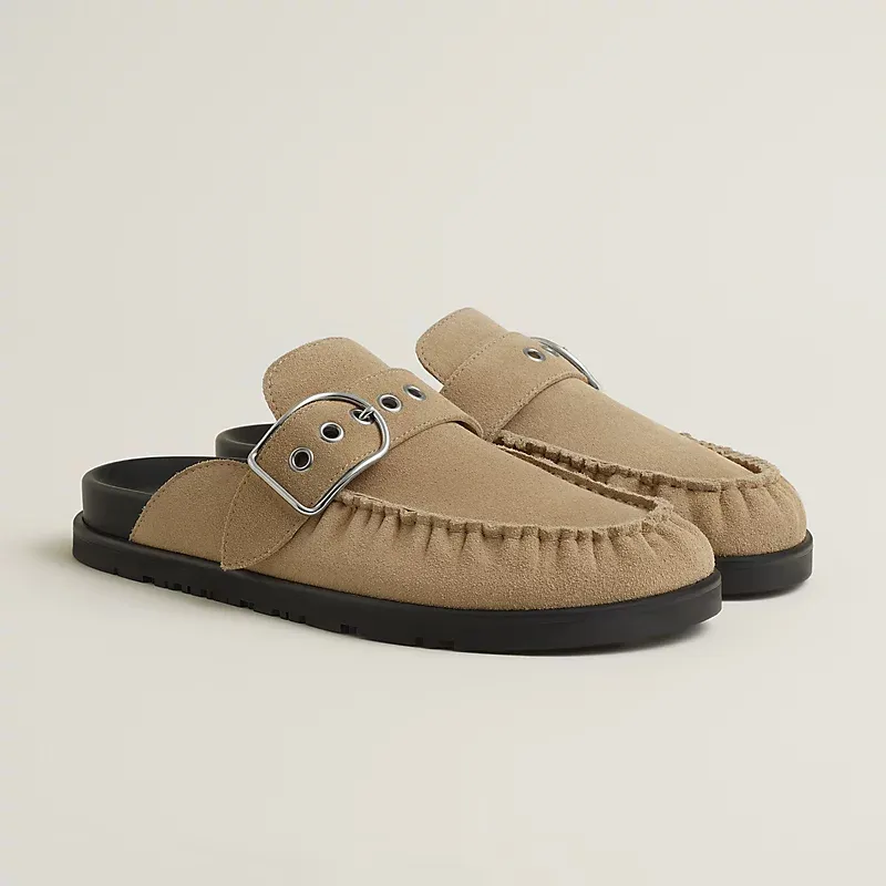 HERMES Key Mule  Slippers