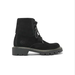 LOEWE Black Suede Sierra boots
