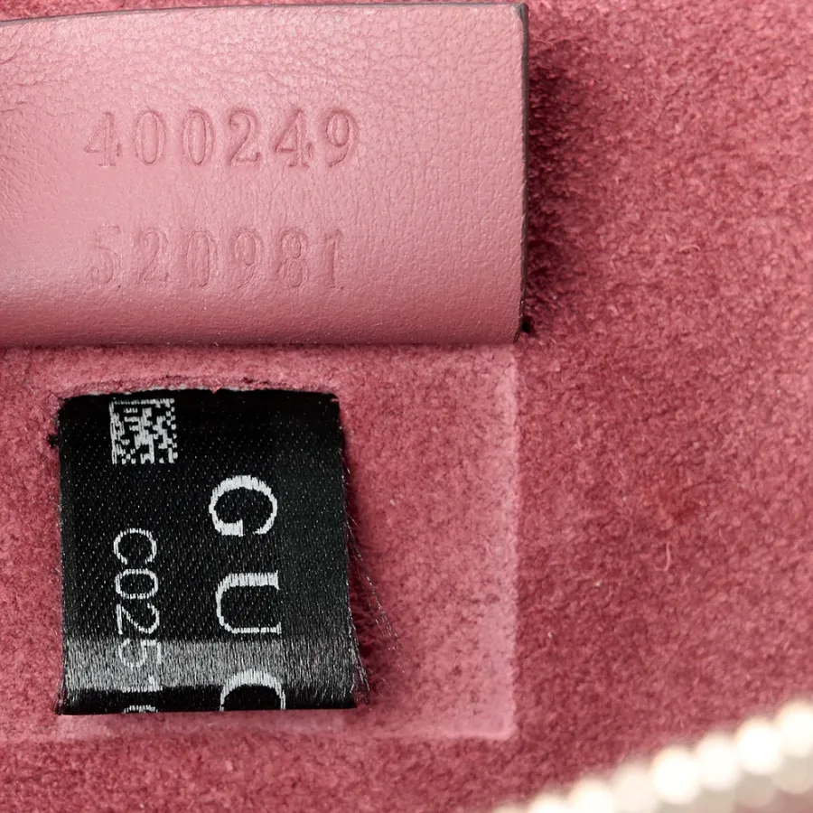 Gucci Small Blooms Dionysus Shoulder Bag Beige Multicolor / Dry Rose GG Supreme Monogram Canvas Aged Silver Hardware