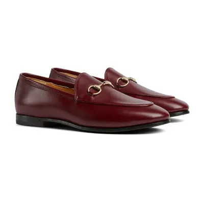 Gucci red loafers