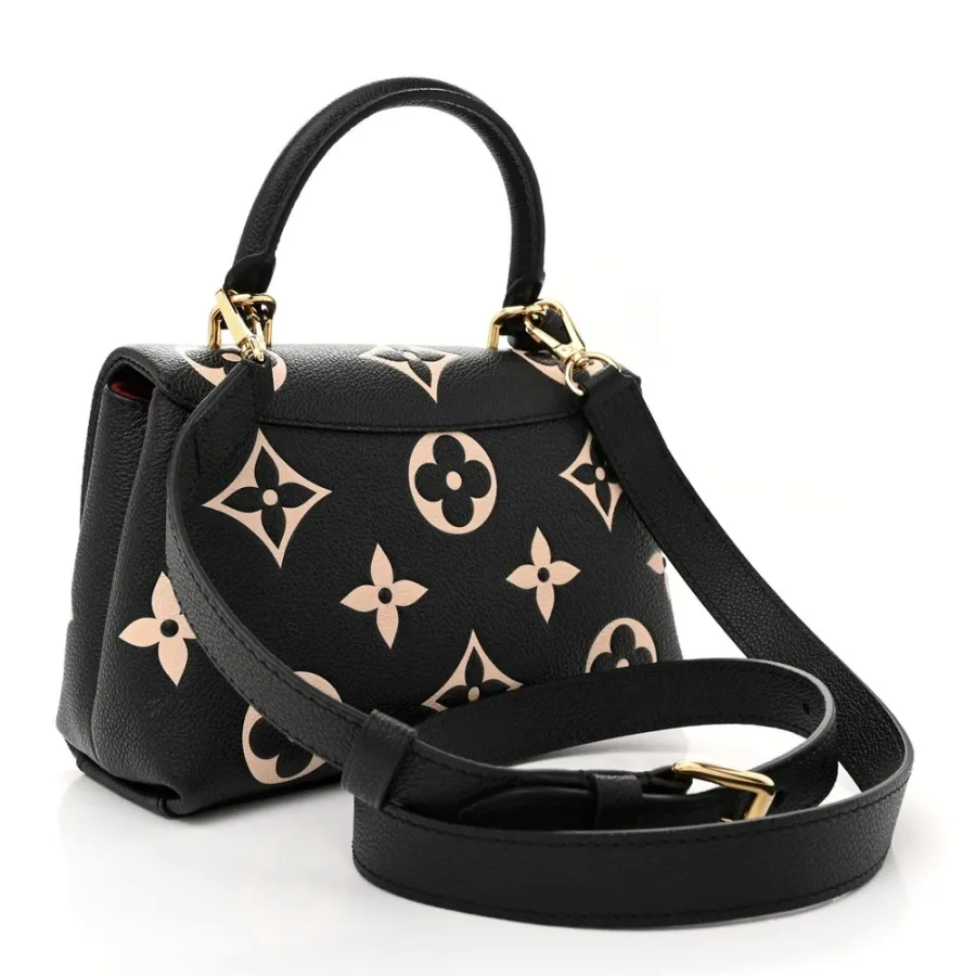 Louis Vuitton Madeleine BB Black/Beige Giant Monogram Empreinte Leather
