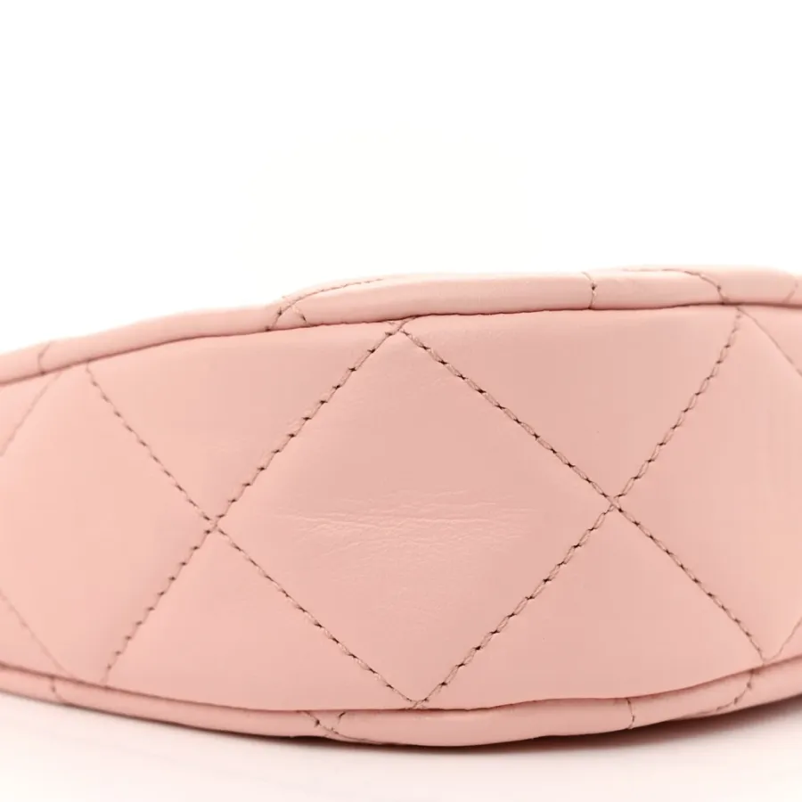 Grade Chanel 19 Pink Quilted Aged Calfskin Bag