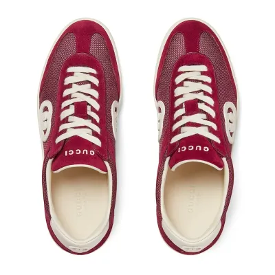 Gucci Ladies' double G sneakers red Sneakers