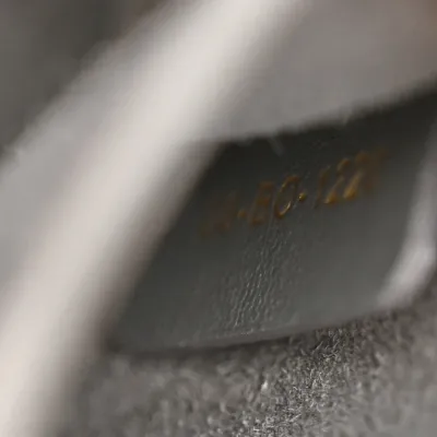 Dior Small DiorTravel Vanity Case Grey Cannage Lambskin Leather Gold Hardware