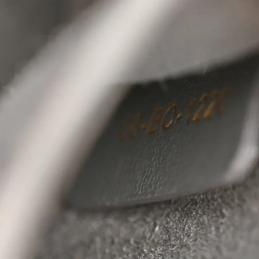 Dior Small DiorTravel Vanity Case Grey Cannage Lambskin Leather Gold Hardware