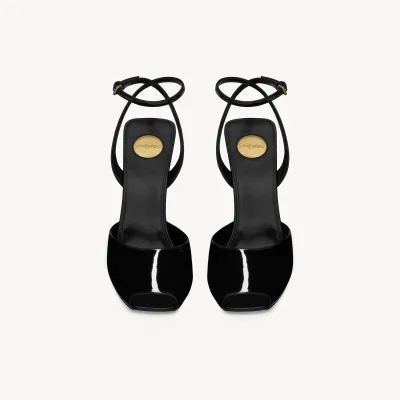 Yves Saint Laurent Patent leather wedges