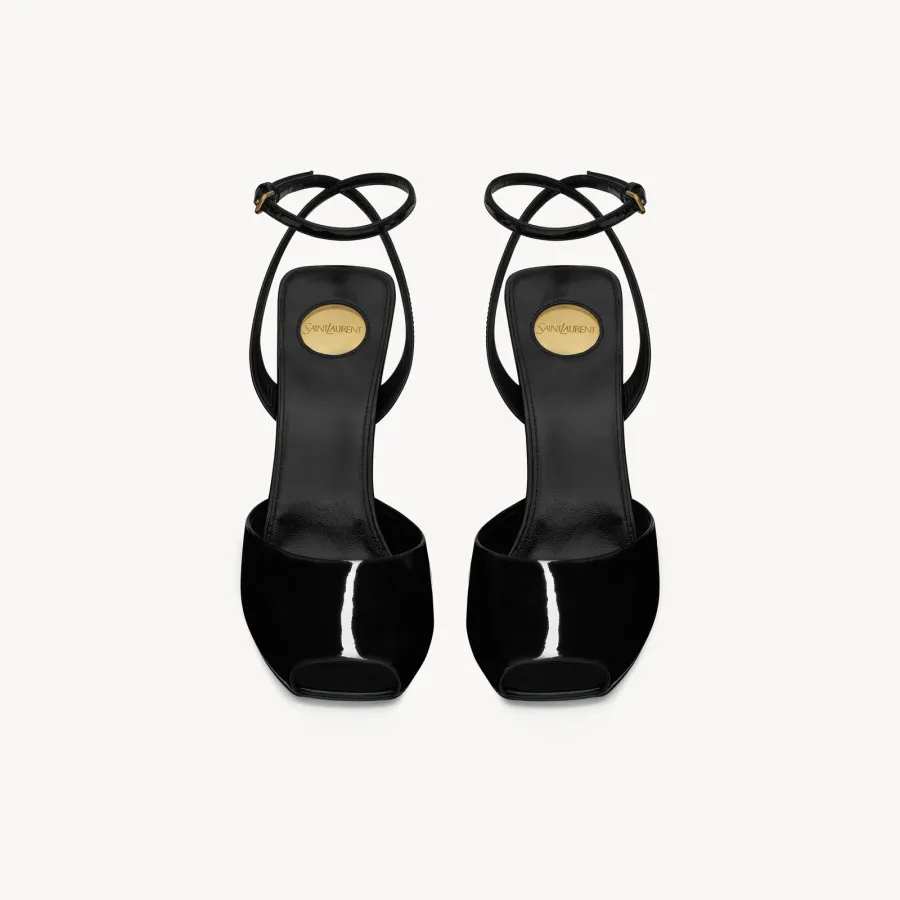 Yves Saint Laurent Patent leather wedges