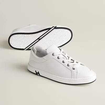 HERMES Kid Sneakers White Sports Shoes