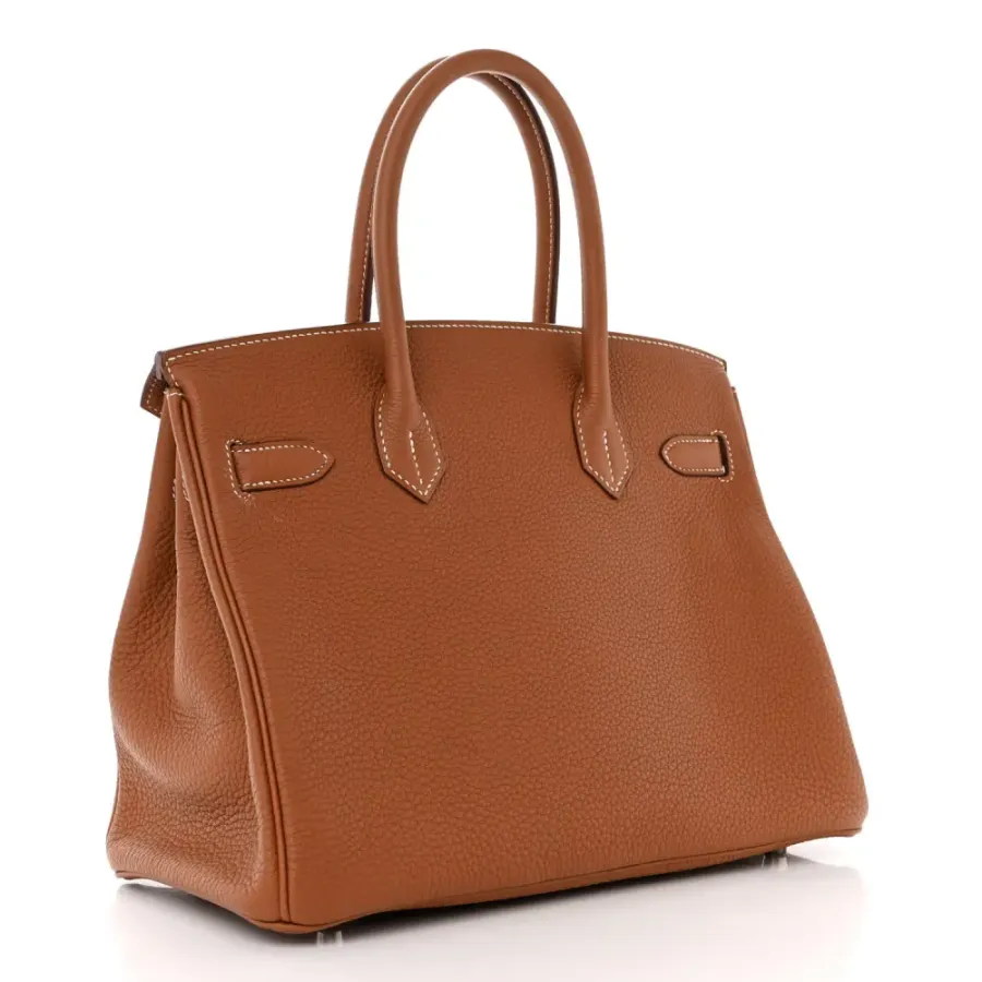 Hermès Birkin  Brown Epsom Leather Palladium Hardware