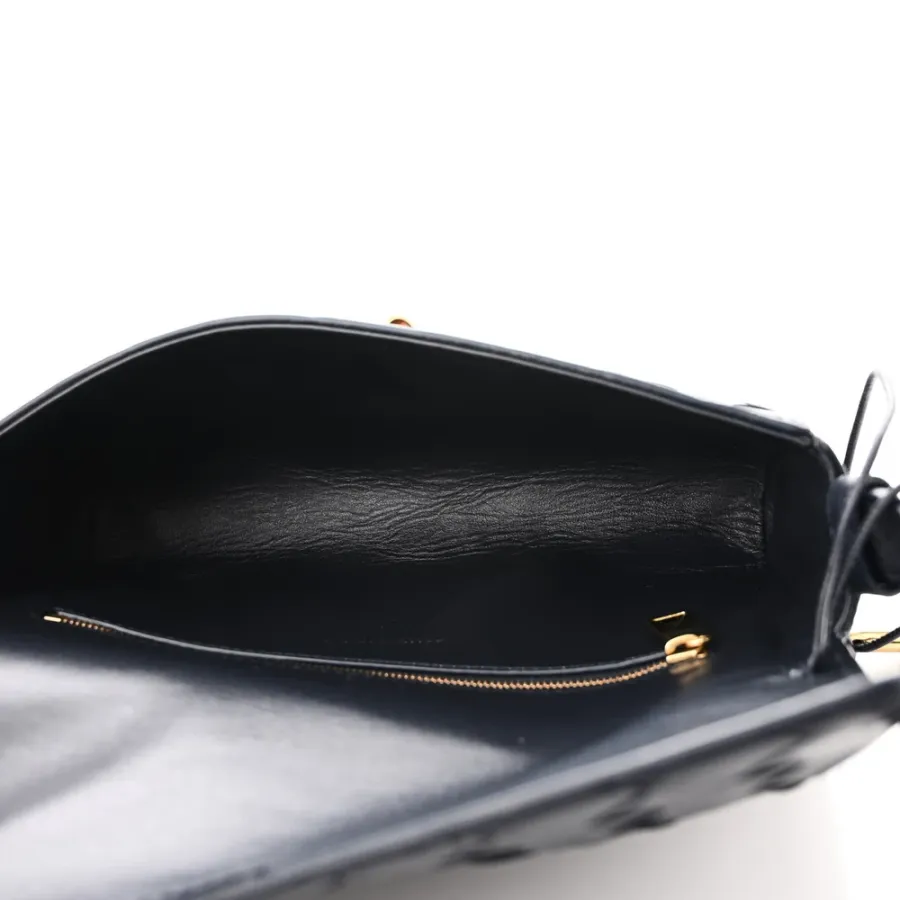 Bottega Veneta Medium Intrecciato Andiamo Shoulder Bag Space Nappa Leather Gold Hardware